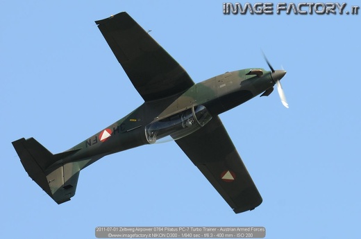 2011-07-01 Zeltweg Airpower 0764 Pilatus PC-7 Turbo Trainer - Austrian Armed Forces